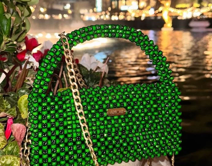 Beaded bag